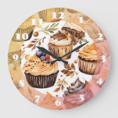 Grande Horloge Ronde Cupcakes Dessert Heaven (Recto)