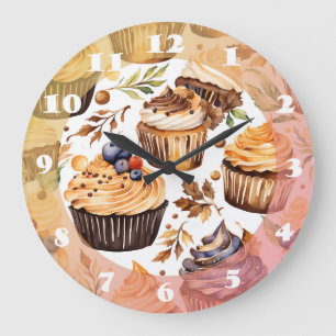 Grande Horloge Ronde Cupcakes Dessert Heaven