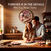 Grande Horloge Ronde Cupid Bakery Sweetheart Kitchen