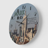 GRANDE HORLOGE RONDE CUSTOM CHRISTIAN BIBLE (Angle)