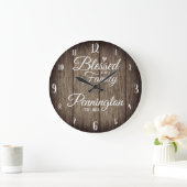 Grande Horloge Ronde Custom Family (Maison)