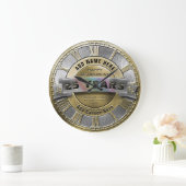 Grande Horloge Ronde Custom Gold and Silver Retirement Award (Maison)