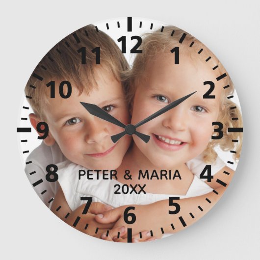 Grande Horloge Ronde Custom kids (Recto)