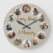 Grande Horloge Ronde Custom Photo Memory (Recto)