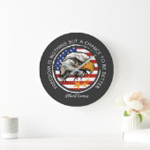 Grande Horloge Ronde Customisez votre modèle American Eagle (Maison)
