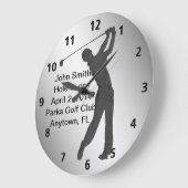 Grande Horloge Ronde Customizable (Angle)