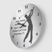 Grande Horloge Ronde Customizable (Angle)