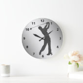 Grande Horloge Ronde Customizable du Golfe (Maison)