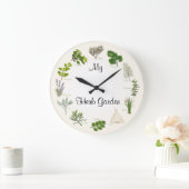 Grande Horloge Ronde Customize Your Herb (Maison)