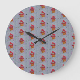 Grande Horloge Ronde Cute Round Clock
