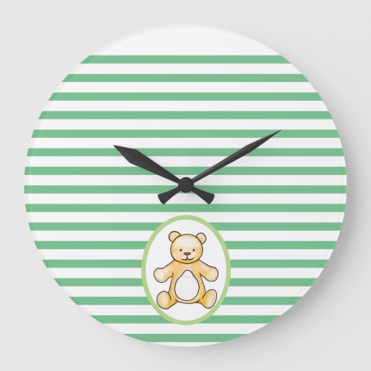 Grande Horloge Ronde Cute vintage teddy bear (Recto)