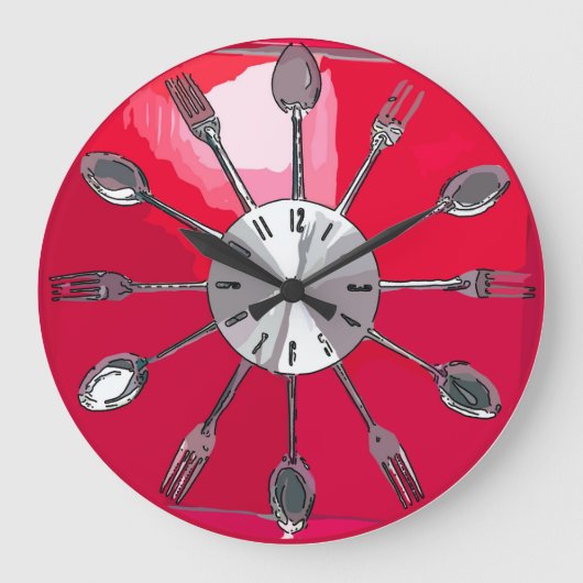 Grande Horloge Ronde Cutlery O'clock 2. (Recto)