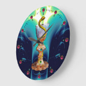 GRANDE HORLOGE RONDE CUVETTE DE HYGEIA, PHARMACIE (Angle)