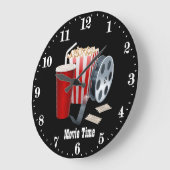 Grande Horloge Ronde cuvie popcorn adname (Angle)