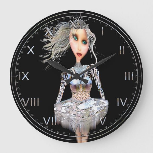Grande Horloge Ronde Cyborg Ballerina (Recto)