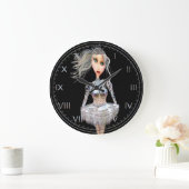 Grande Horloge Ronde Cyborg Ballerina (Maison)