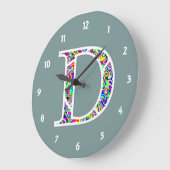 Grande Horloge Ronde D Illuminated monogram (Angle)