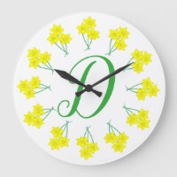 Daffodiles Jaunes Fleurs de printemps Bunch initia