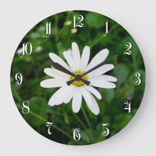 Grande Horloge Ronde Daisy