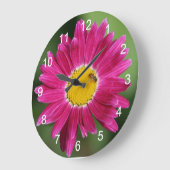 Grande Horloge Ronde Daisy and Bee (Angle)