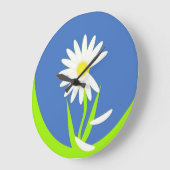Grande Horloge Ronde Daisy Wall Clock (Angle)