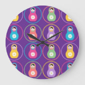 Grande Horloge Ronde Daisyflower Matryoshka (Recto)