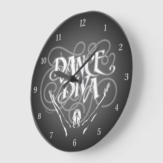 Grande Horloge Ronde Dance Diva (Angle)