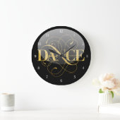Grande Horloge Ronde Dance Flourish (Maison)