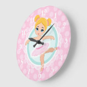 Grande Horloge Ronde Dancer Girl (Angle)
