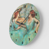 Grande Horloge Ronde Dancers de Degas (Angle)