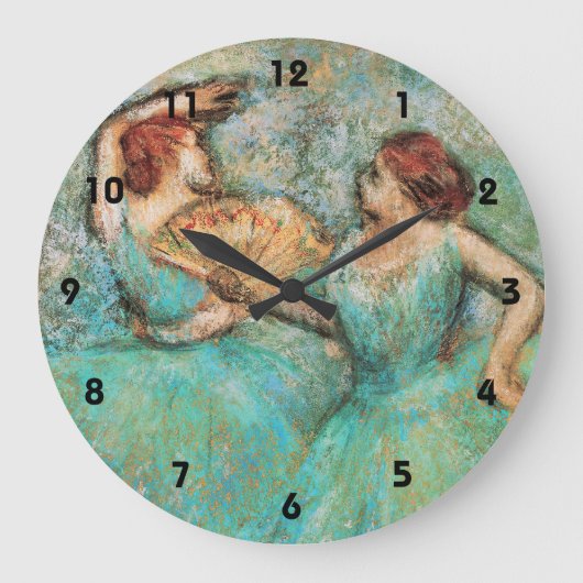 Grande Horloge Ronde Dancers de Degas (Recto)