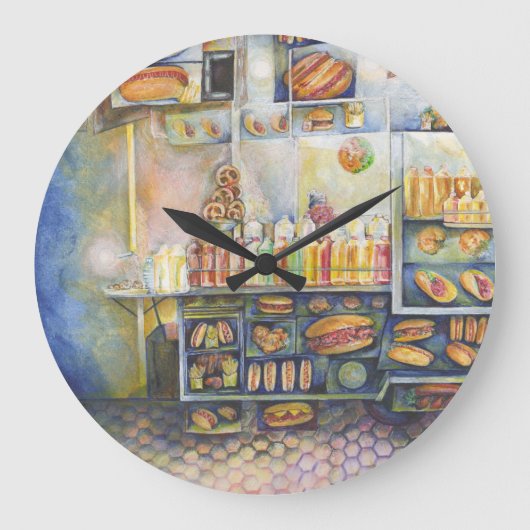 Grande Horloge Ronde Dangerusement proche de l'amusement (Recto)