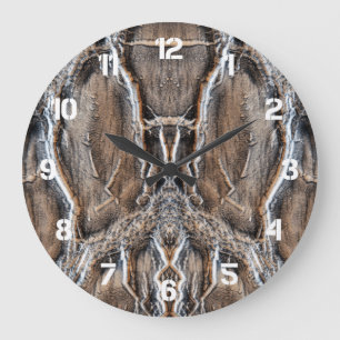 Grande Horloge Ronde Dans les bois
