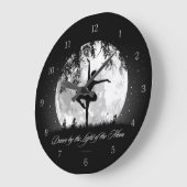 Grande Horloge Ronde Danse de lune (Angle)