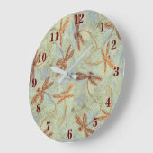 Grande Horloge Ronde Danse Dragonfly (Angle)