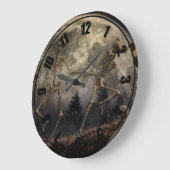 Grande Horloge Ronde Danse macabre (Angle)