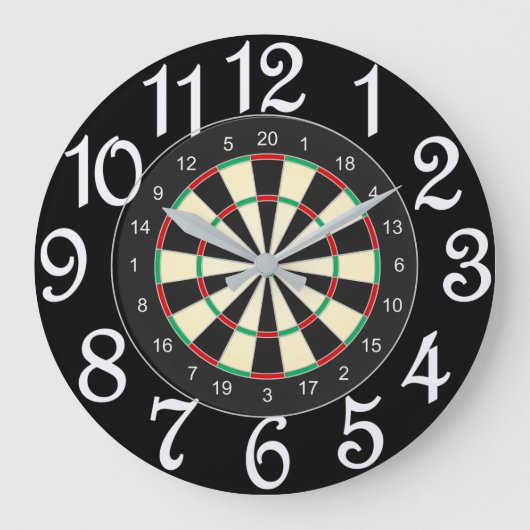 Grande Horloge Ronde Darts Anyone (Recto)