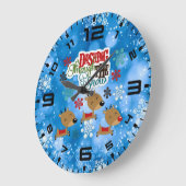 Grande Horloge Ronde Dashing Lance La Neige (Angle)