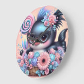 Grande Horloge Ronde Dauphin (Angle)