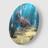 Grande Horloge Ronde Dauphin (Angle)