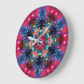 Grande Horloge Ronde Dazzling Stellar Kaleid (Angle)