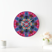 Grande Horloge Ronde Dazzling Stellar Kaleid (Maison)