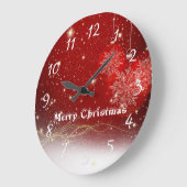 Grande Horloge Ronde Décorations de Noël (Angle)