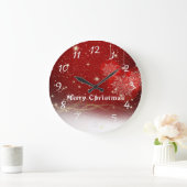 Grande Horloge Ronde Décorations de Noël (Maison)