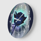 Grande Horloge Ronde Deep blue rose (Angle)