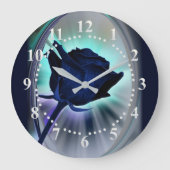 Grande Horloge Ronde Deep blue rose (Recto)