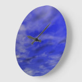 GRANDE HORLOGE RONDE DEEP BLUE SKY ET CLOUDS (Angle)
