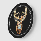 Grande Horloge Ronde Deer head energy spirited (Angle)