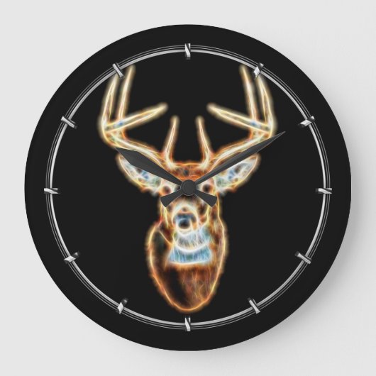 Grande Horloge Ronde Deer head energy spirited (Recto)