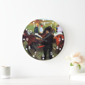 Grande Horloge Ronde Degas - Racehores (Maison)